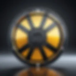 Movie reel icon representing offline movie viewing
