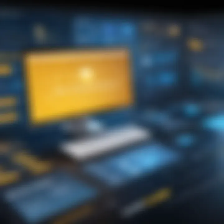 Graphic showing the multifaceted uses of SAP programs