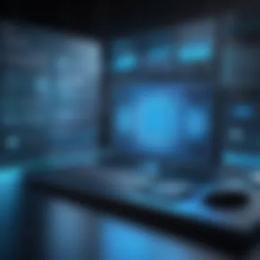 Cybersecurity Measures A secure digital environment emphasizing cybersecurity measures