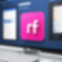 Social media analytics tool icon
