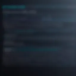 Illustration depicting SQL command structure