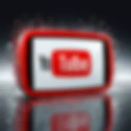 A visual representation of YouTube's impact on brand visibility in digital marketing.