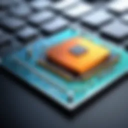 An illustration showing the classification of semiconductors into elemental and compound types.