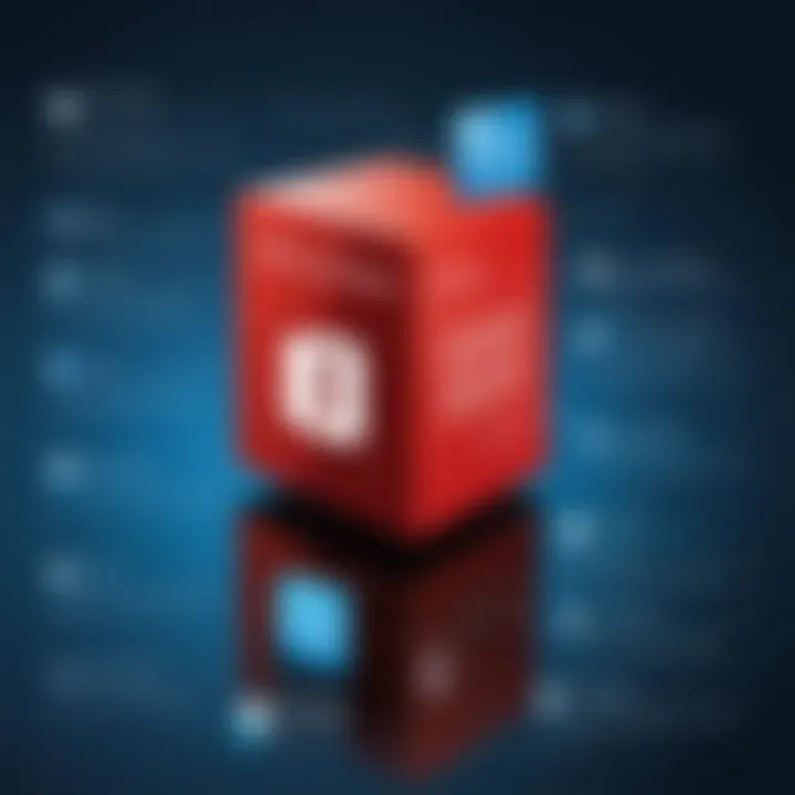 Visual representation of features in Microsoft Access