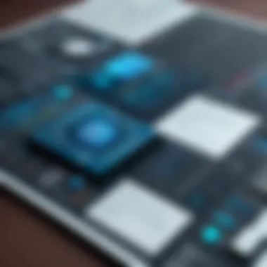 A professional portfolio layout designed in Adobe InDesign exemplifying sophisticated design