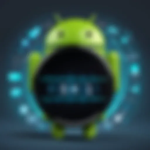 Illustration depicting the lifecycle of an Android Activity