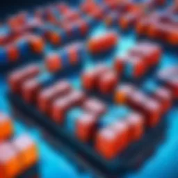 Illustration of container orchestration in action