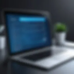 Illustration of an electronic mailing list interface