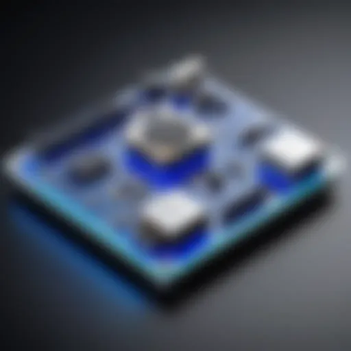 Schematic representation of a piezo oscillator