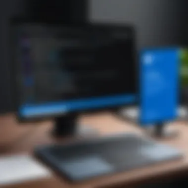 PowerShell Command Execution PowerShell interface showcasing current user command
