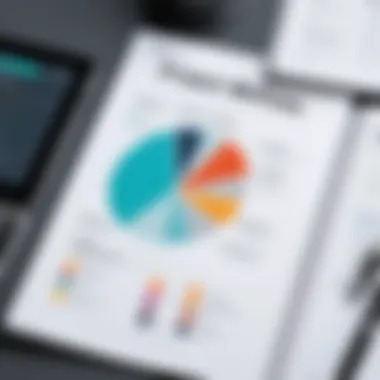 Chart showing different types of project KPIs and their categories