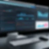 Illustration showing the SAS software interface with data visualizations