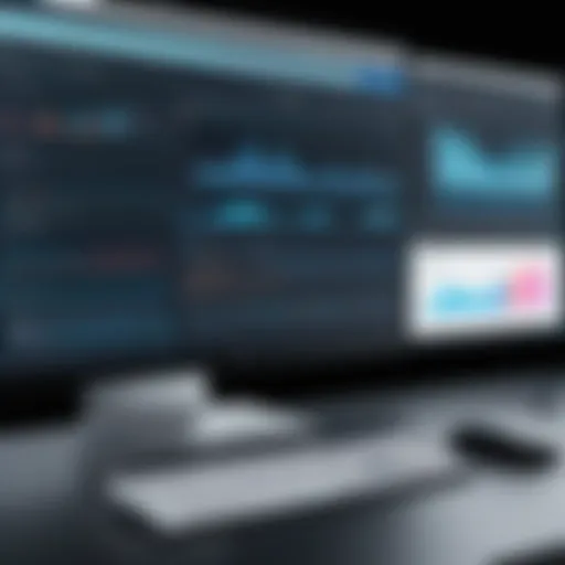 Illustration showing the SAS software interface with data visualizations