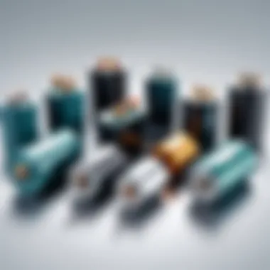 Different types of single phase motor starter capacitors