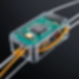 Tethered device connection illustration