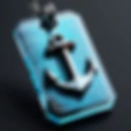 Illustration of an anchor tag within HTML code highlighting its structure