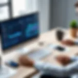 Visual representation of project management tools and techniques