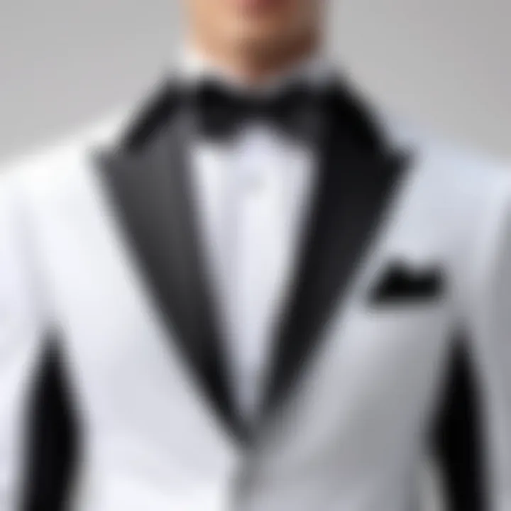 Elegant tuxedo showcasing traditional Western formal attire