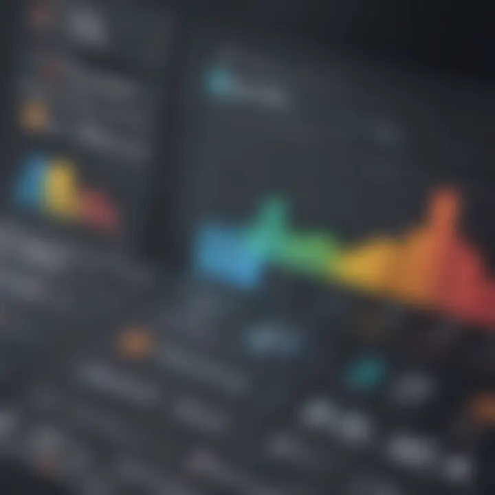 Illustration depicting the calculation of variance in statistical analysis