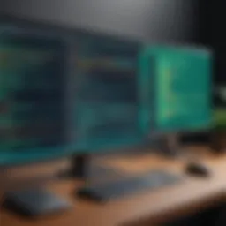 Visual representation of VBA code in action