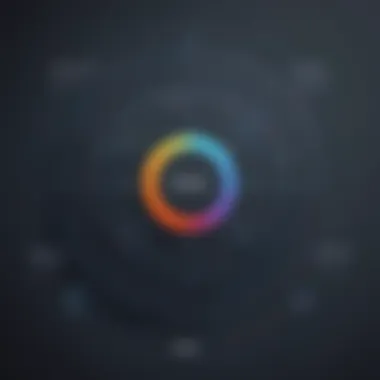 Venn Diagram Visualization of SQL Joins Illustration showing Venn diagram concept
