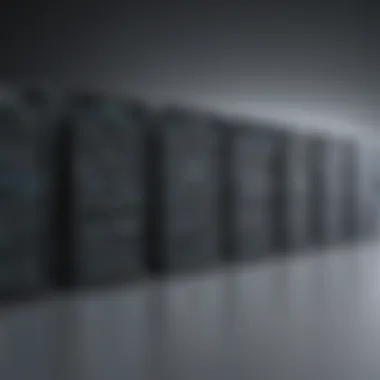 Virtual Private Servers Technology Abstract representation of VPS technology